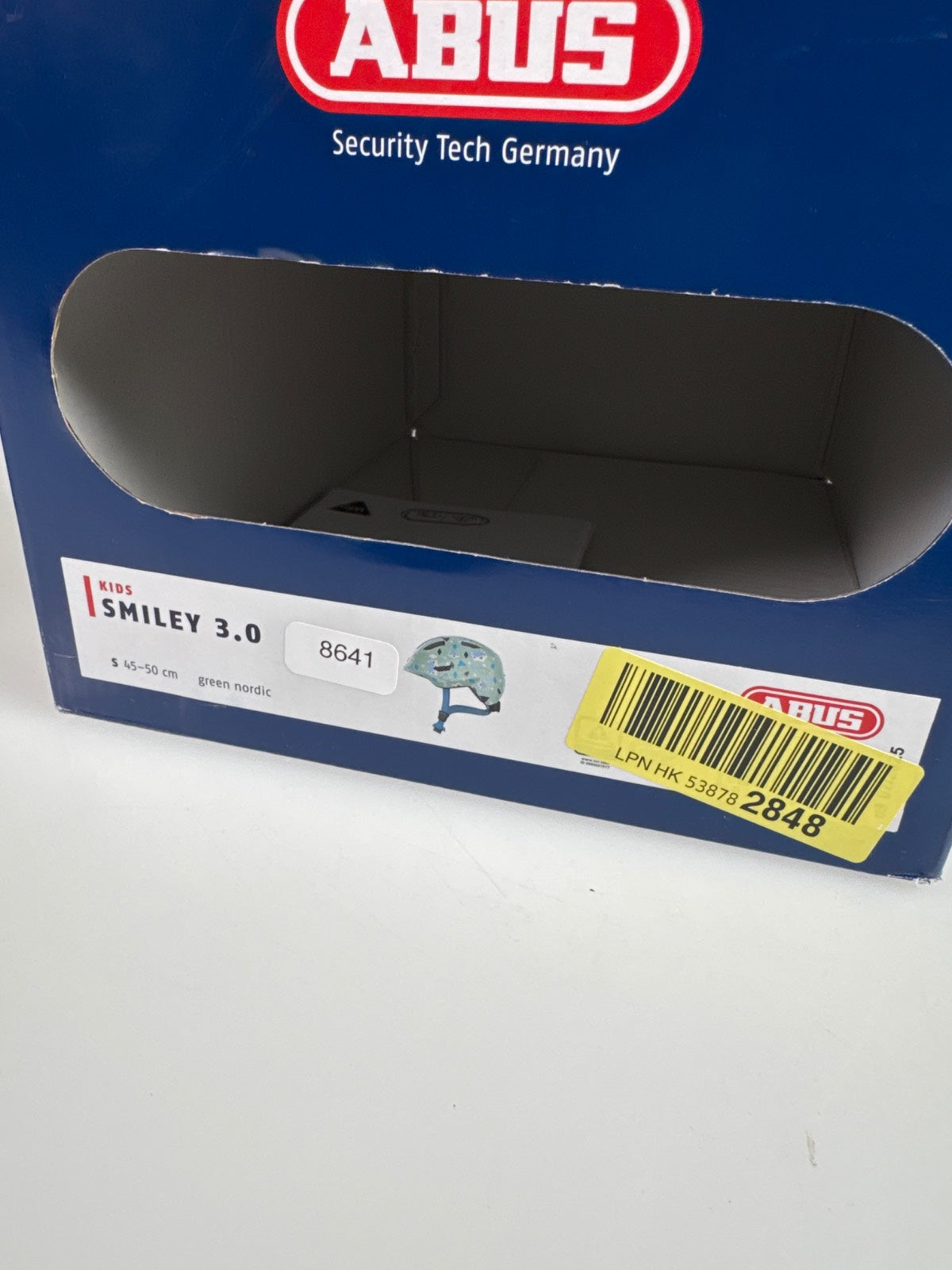 ABUS Smiley 3.0 Fahrradhelm - Größe 45-50cm #8641