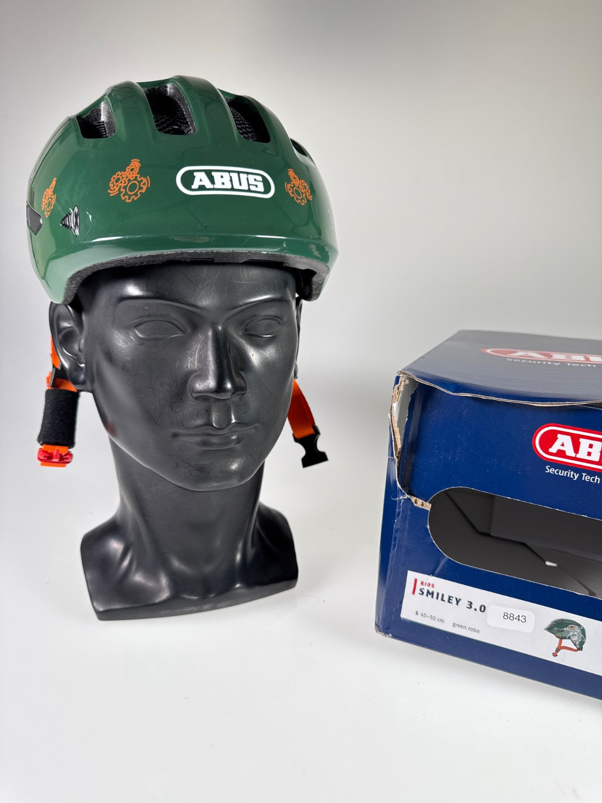 ABUS Smiley 3.0 Fahrradhelm - Größe 45-50cm #8843
