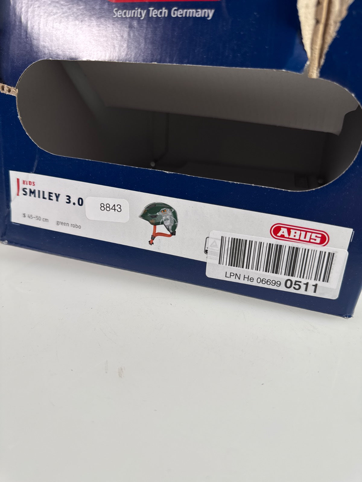 ABUS Smiley 3.0 Fahrradhelm - Größe 45-50cm #8843
