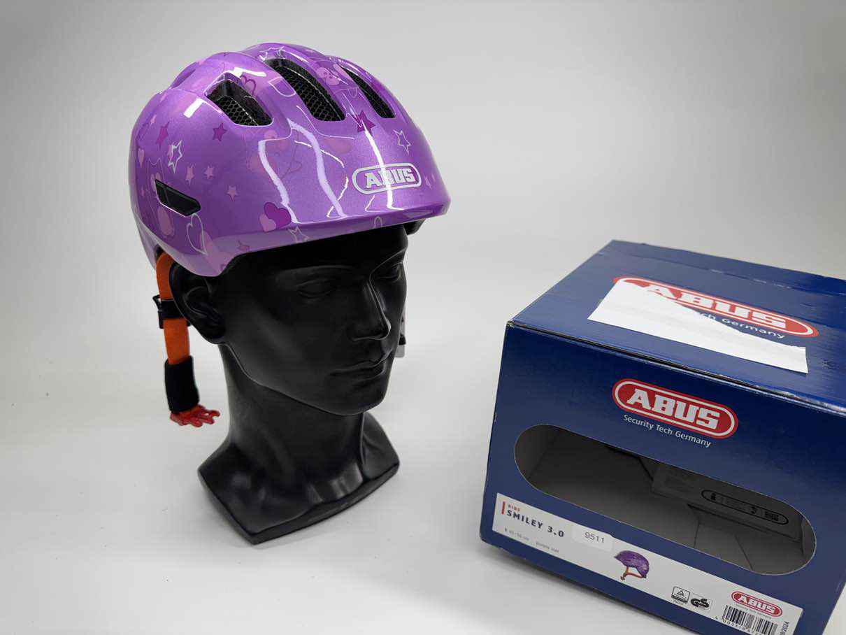 ABUS Smiley 3.0 Fahrradhelm - Größe 45-50cm #9511