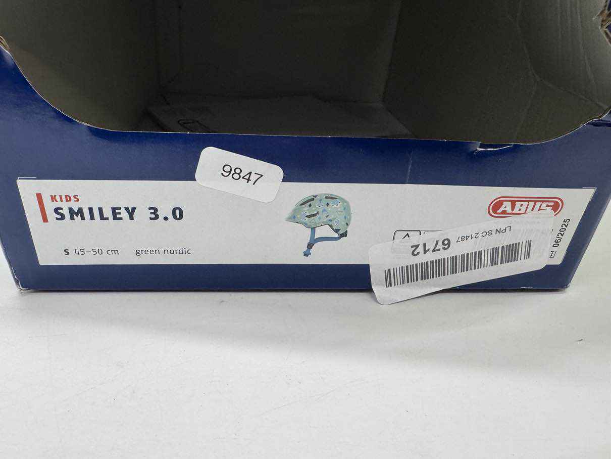 ABUS Smiley 3.0 Fahrradhelm - Größe 45-50cm #9847