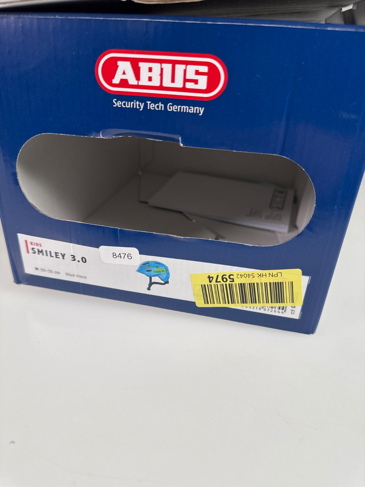 ABUS Smiley 3.0 Fahrradhelm - Größe 50-55cm #8476