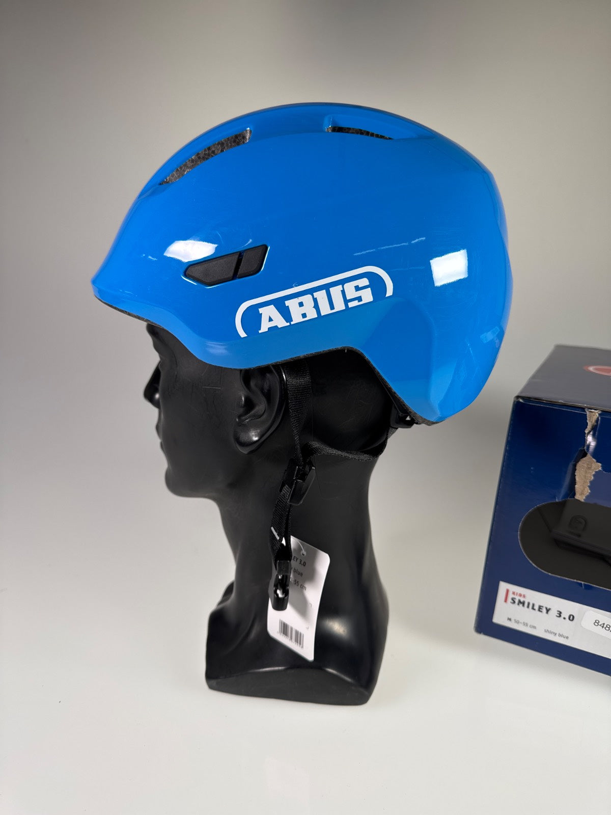 ABUS Smiley 3.0 Fahrradhelm - Größe 50-55cm #8482