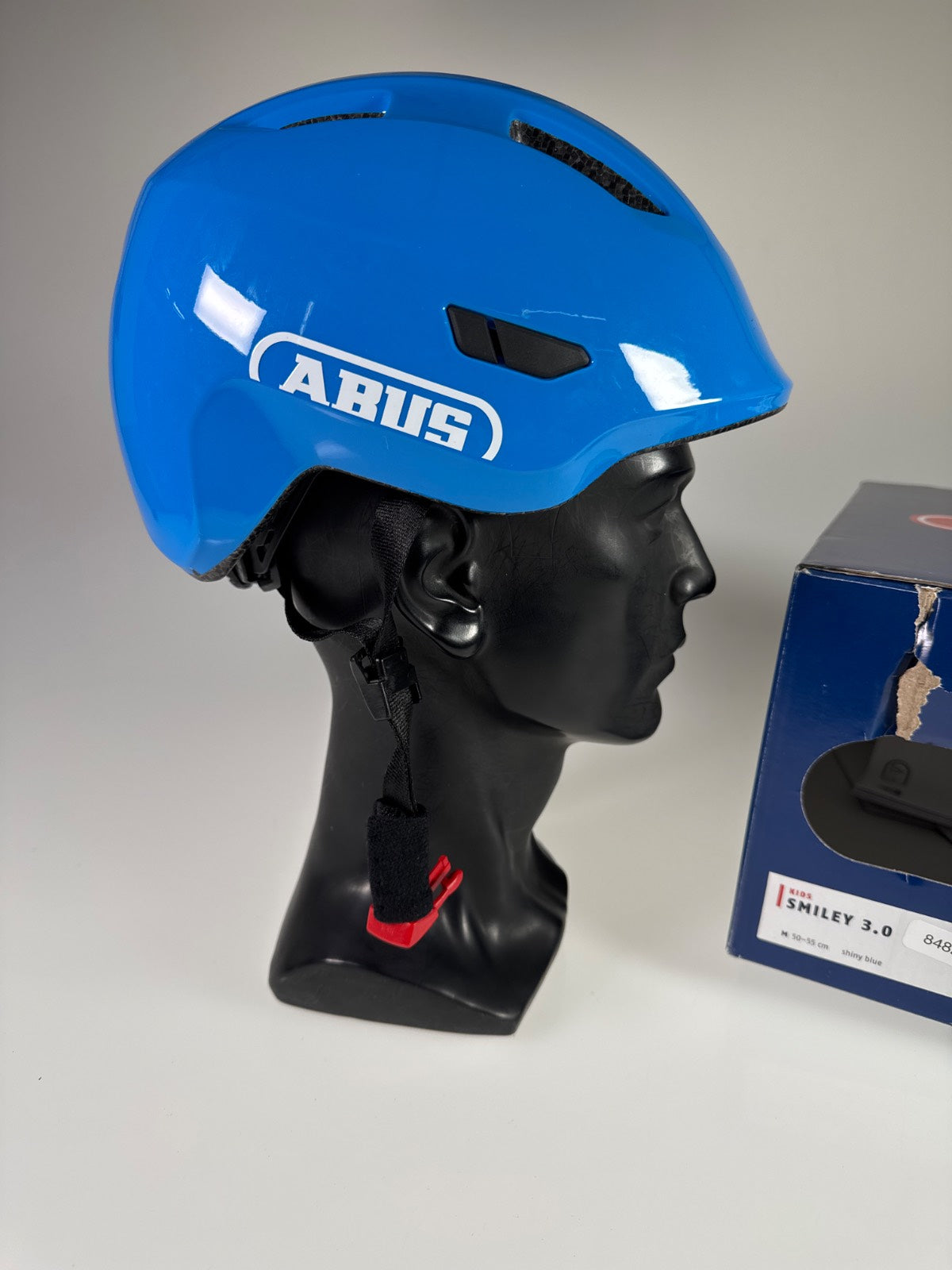 ABUS Smiley 3.0 Fahrradhelm - Größe 50-55cm #8482