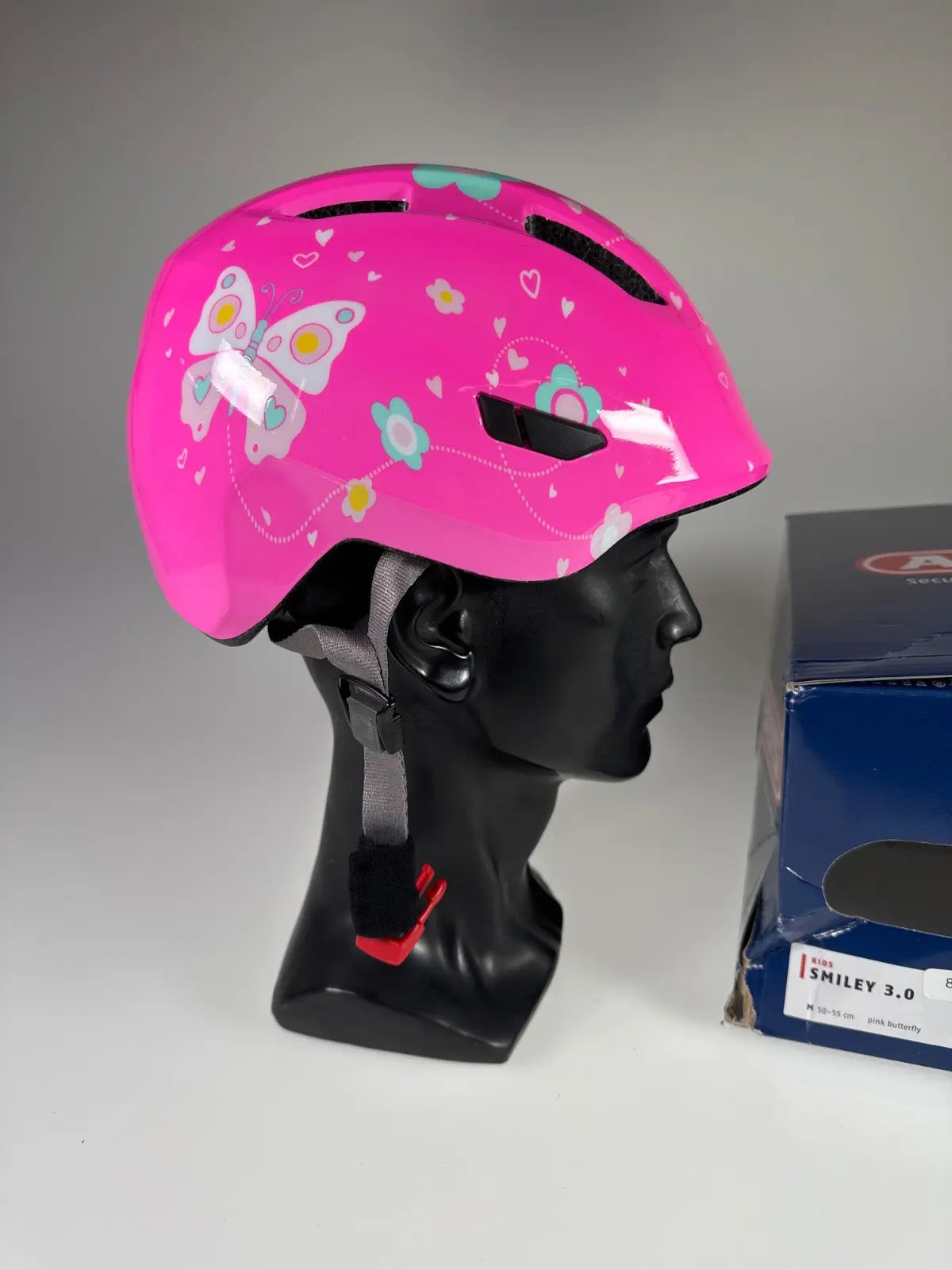 ABUS Smiley 3.0 Fahrradhelm - Größe 50-55cm #8483