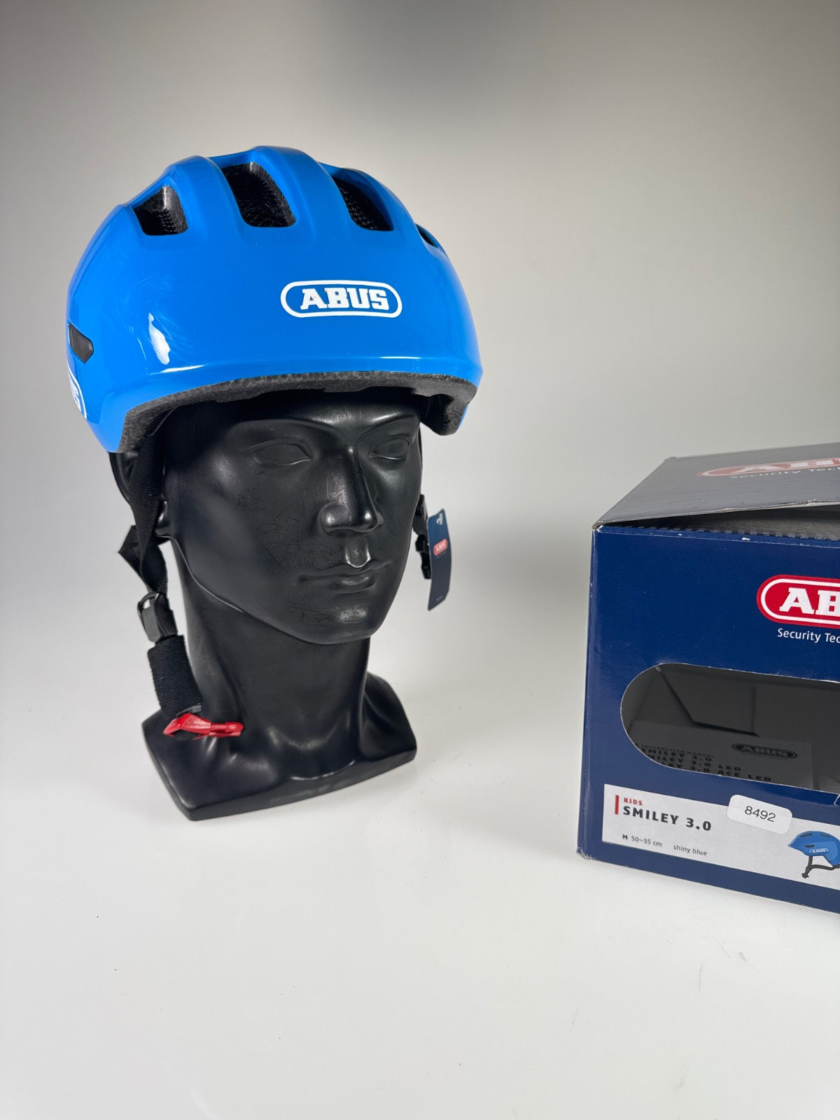 ABUS Smiley 3.0 Fahrradhelm - Größe 50-55cm #8492