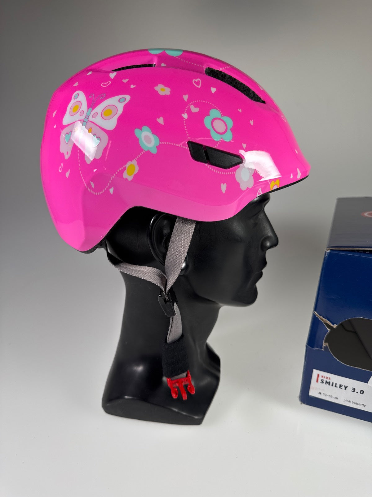 ABUS Smiley 3.0 Fahrradhelm - Größe 50-55cm #8583