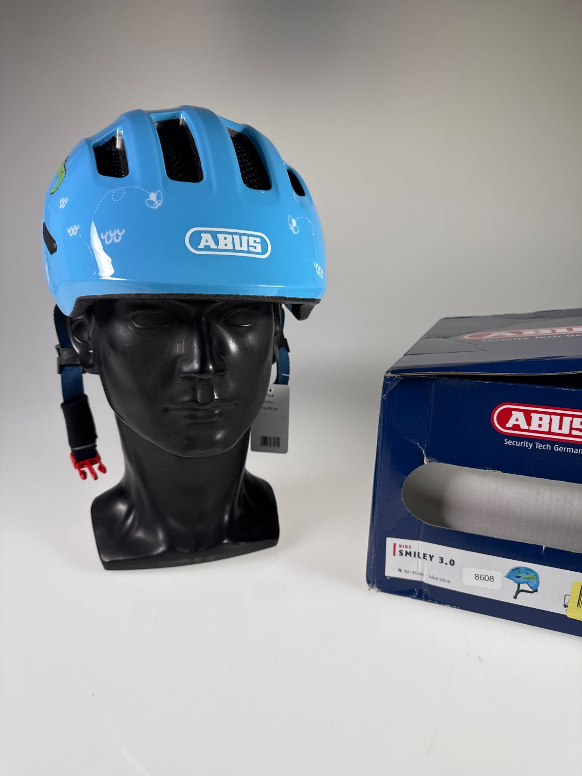 ABUS Smiley 3.0 Fahrradhelm - Größe 50-55cm #8608