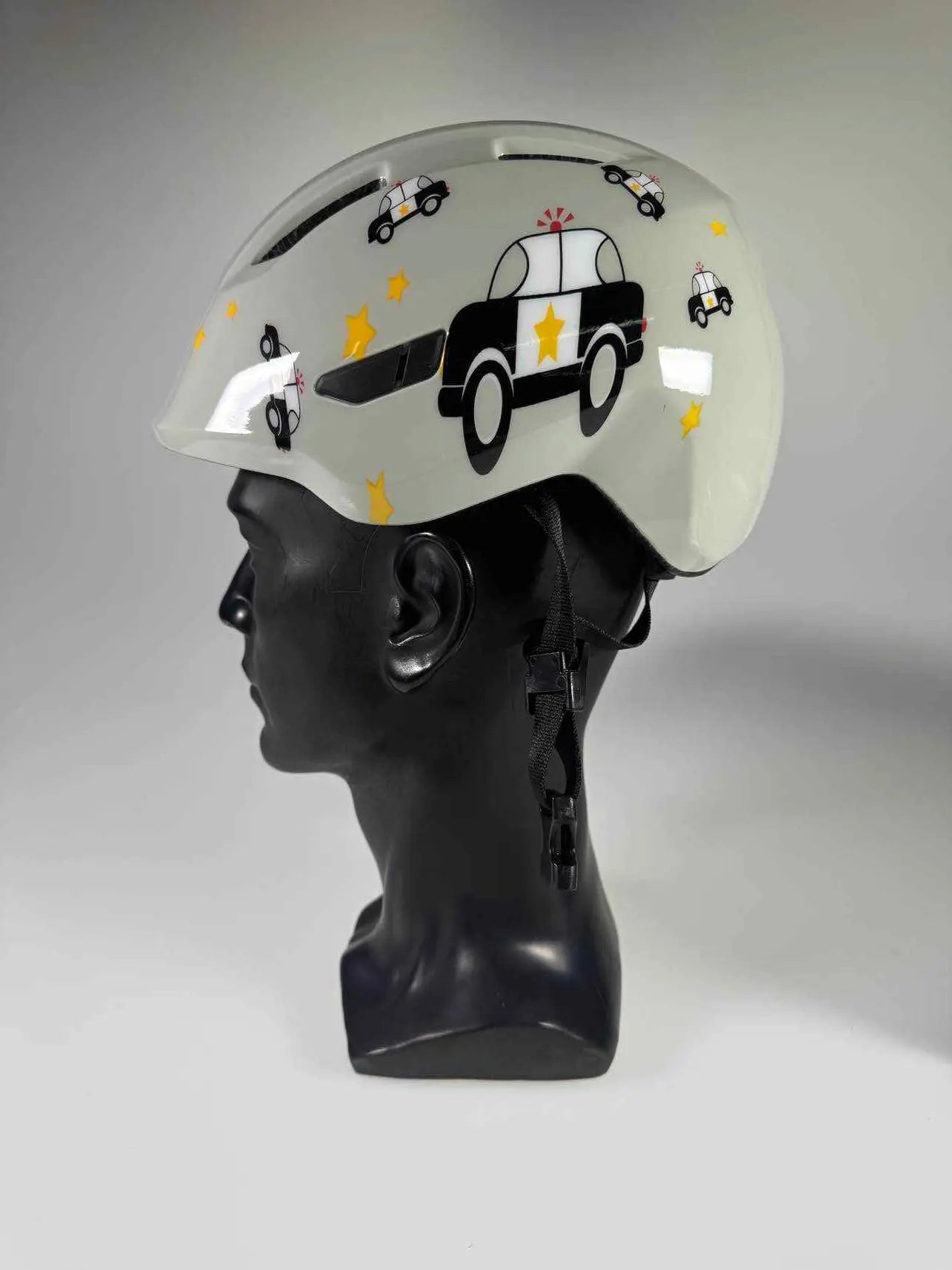 ABUS Smiley 3.0 Grey Police S (51-55cm) | Retoure Note 1 | #9308