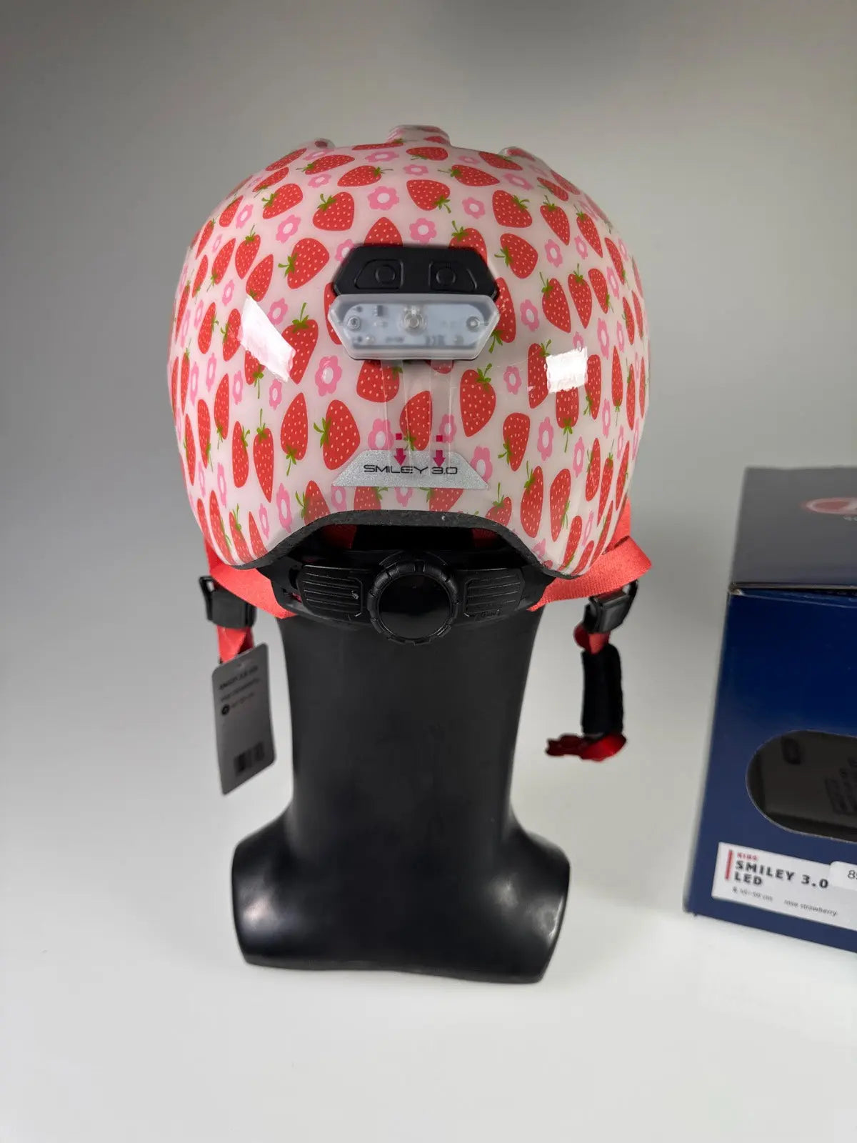 ABUS Smiley 3.0 LED Fahrradhelm - Größe 45-50cm #8983