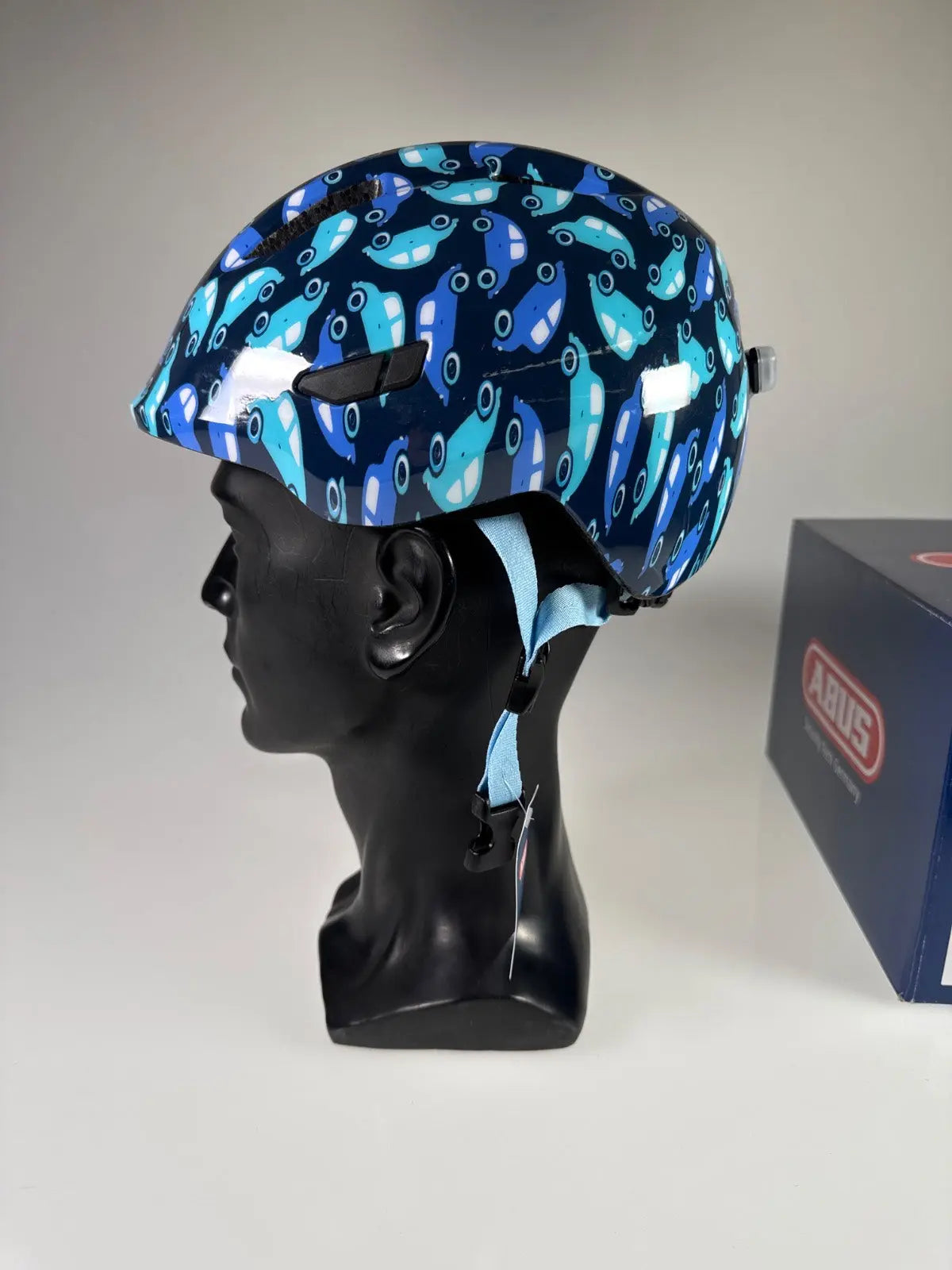 ABUS Smiley 3.0 LED Fahrradhelm - Größe 45-50cm #9036