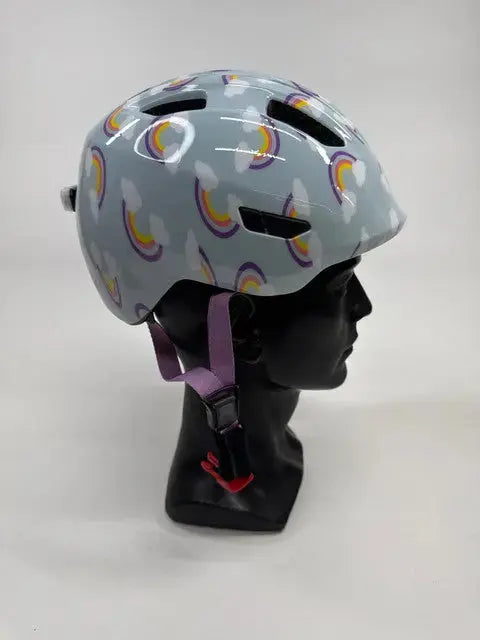 ABUS Smiley 3.0 LED Fahrradhelm - Größe 45-50cm #9362