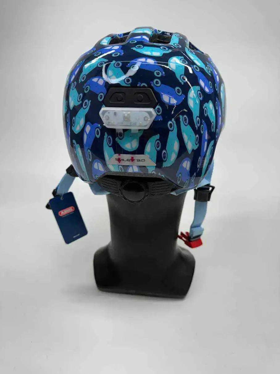 ABUS Smiley 3.0 LED Fahrradhelm - Größe 45-50cm #9836