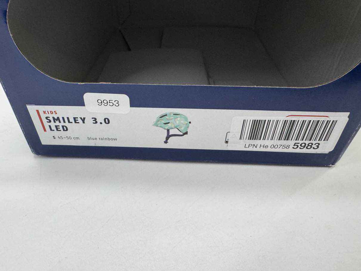 ABUS Smiley 3.0 LED Fahrradhelm - Größe 45-50cm #9953 ABUS