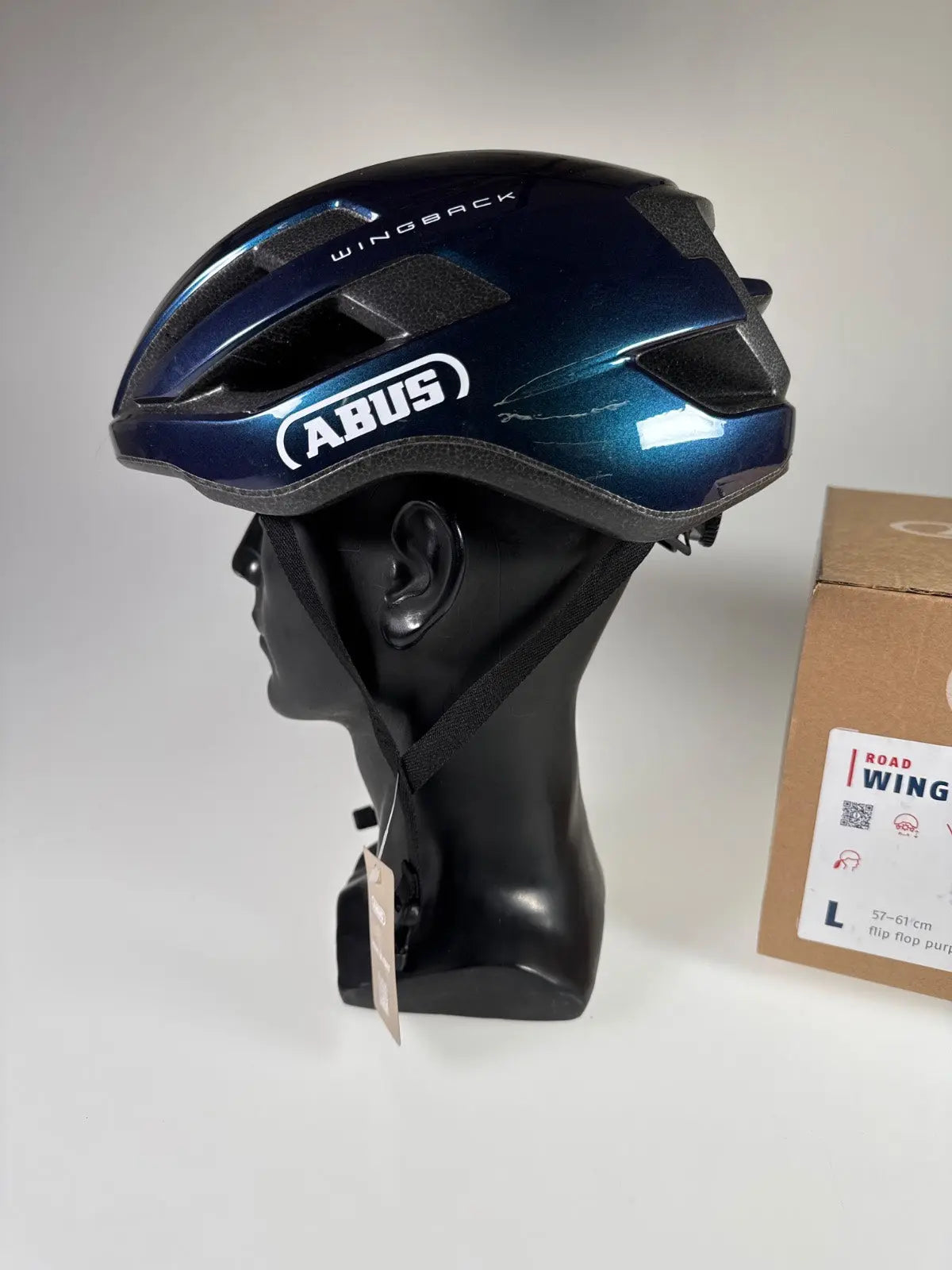 ABUS WingBack Fahrradhelm - Größe 57-61cm #8453