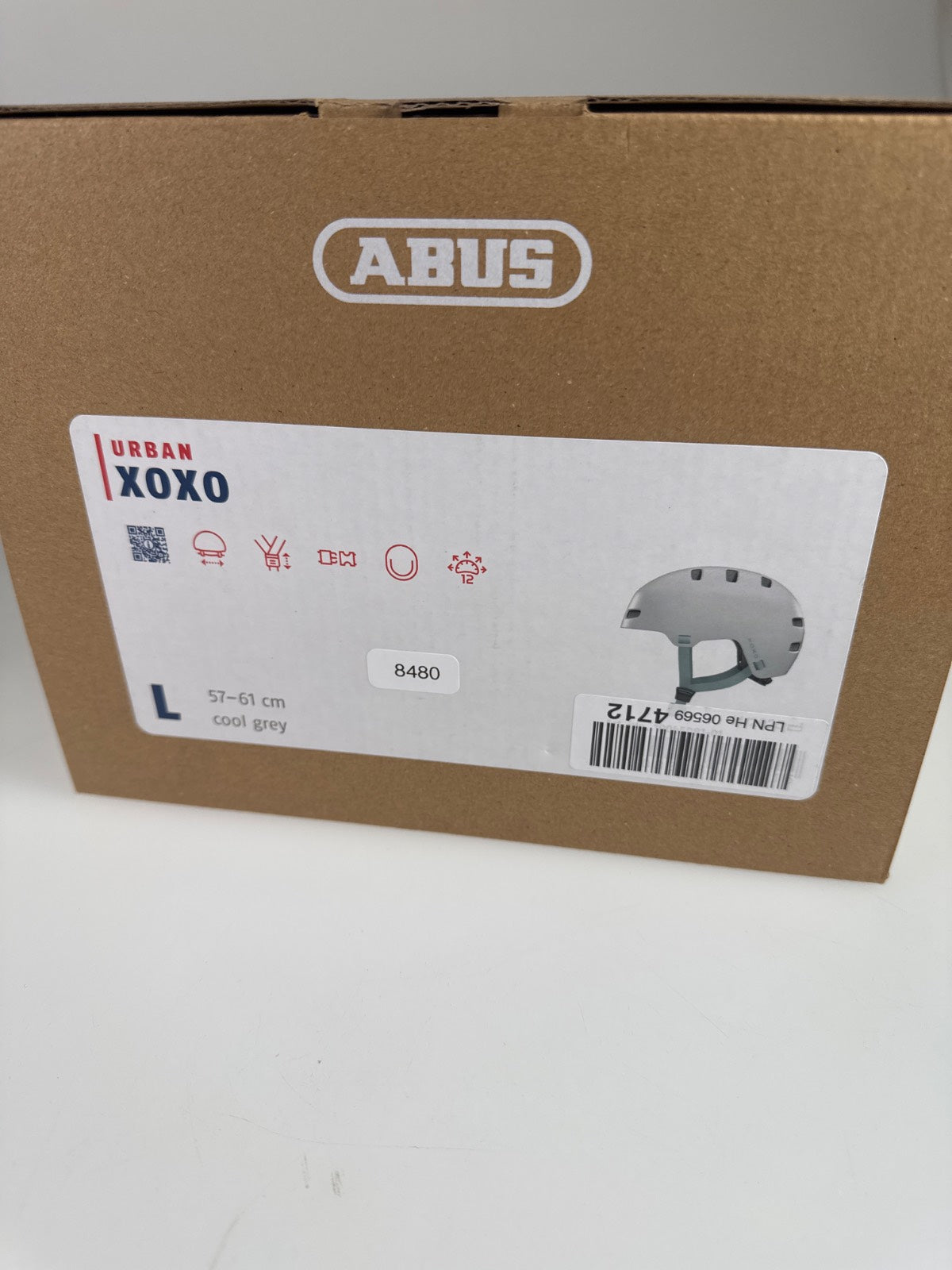 ABUS Xoxo Fahrradhelm - Größe 57-61cm #8480