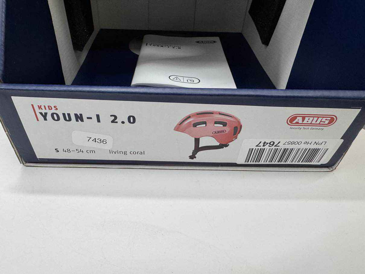 ABUS Youn-I 2.0 Fahrradhelm - Größe 48-54cm #7436 ABUS