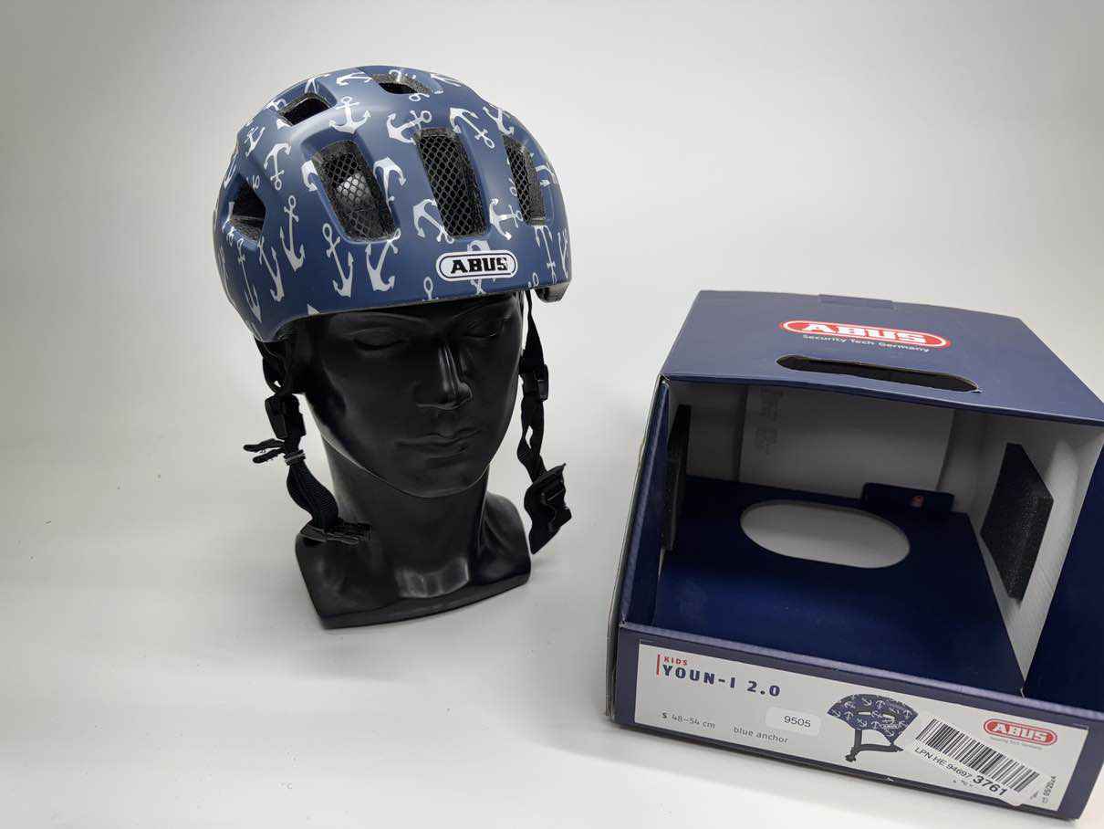 ABUS Youn-I 2.0 Fahrradhelm - Größe 48-54cm #9505
