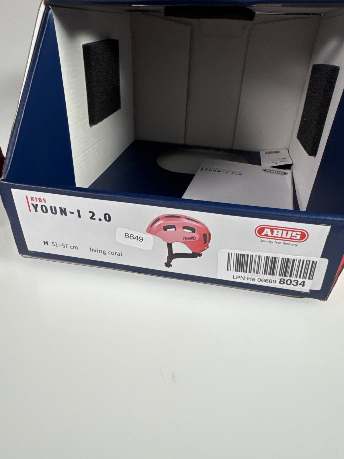 ABUS Youn-I 2.0 Fahrradhelm - Größe 52-57cm #6849