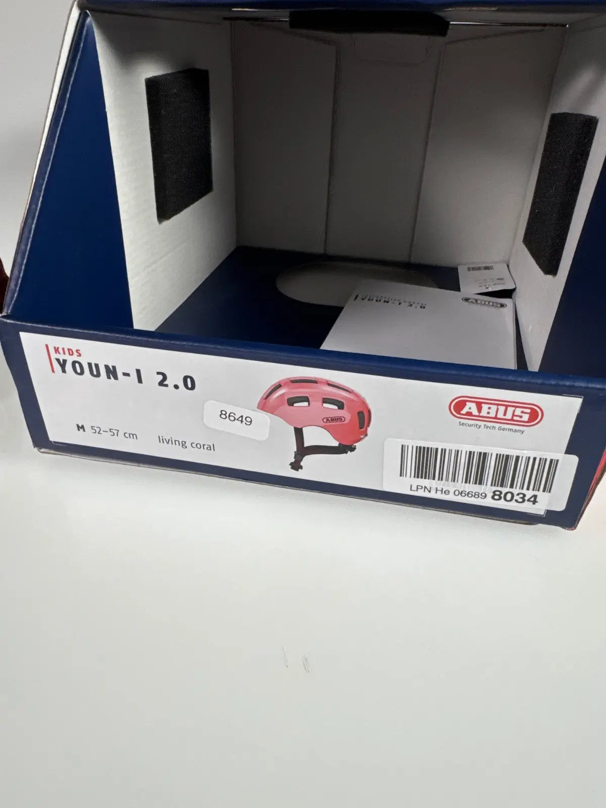 ABUS Youn-I 2.0 Fahrradhelm - Größe 52-57cm #6849