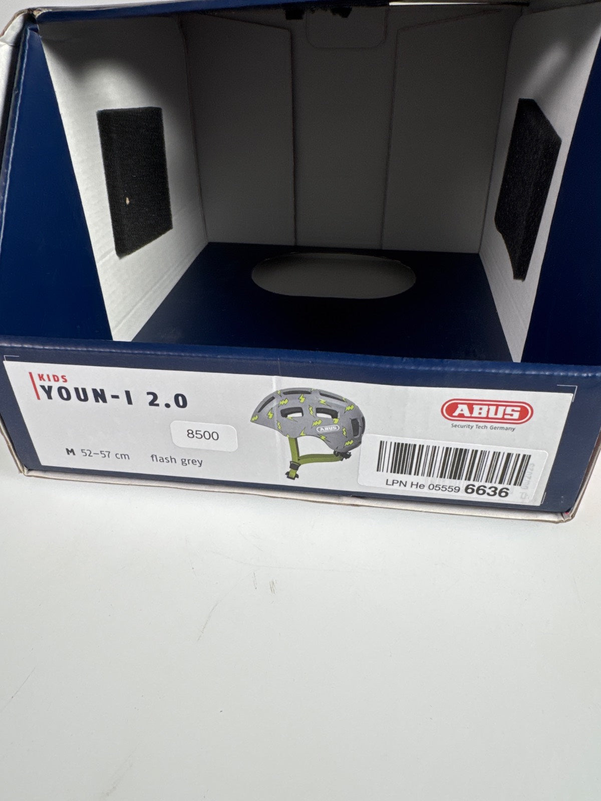 ABUS Youn-I 2.0 Fahrradhelm - Größe 62-57cm #8508