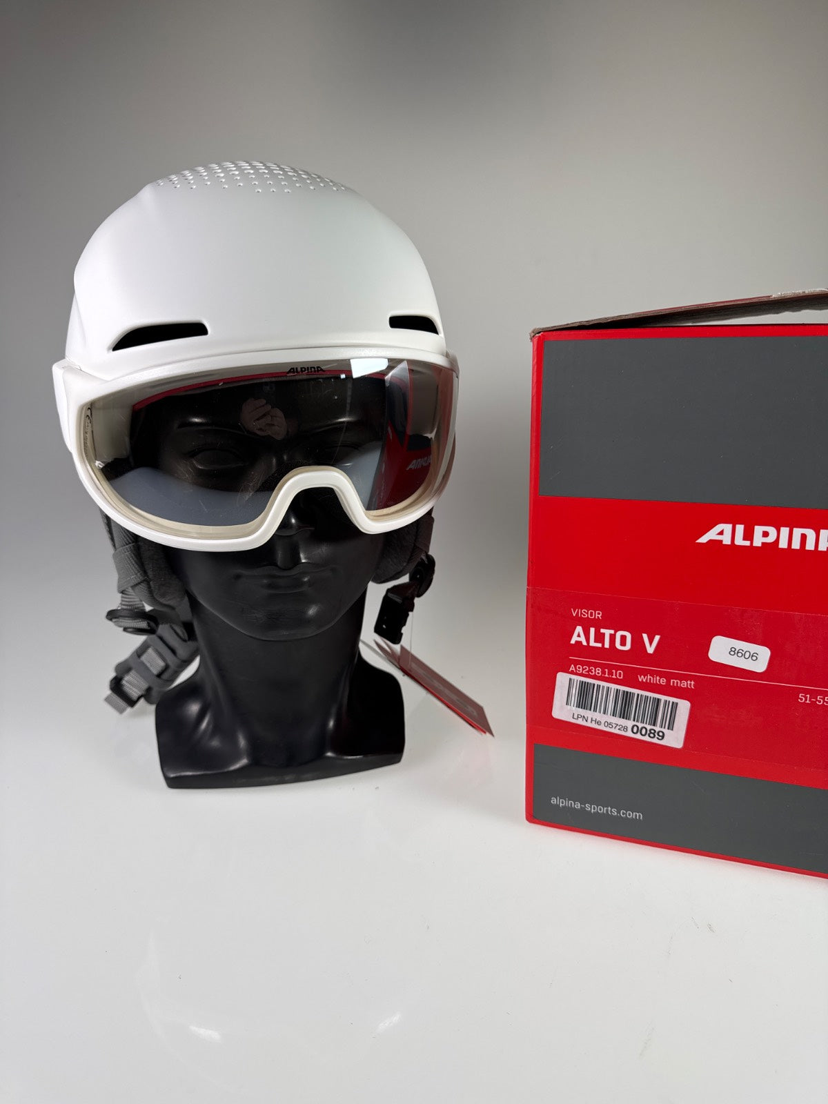ALPINA Alto V Skihelm - Größe 51-55cm #8606