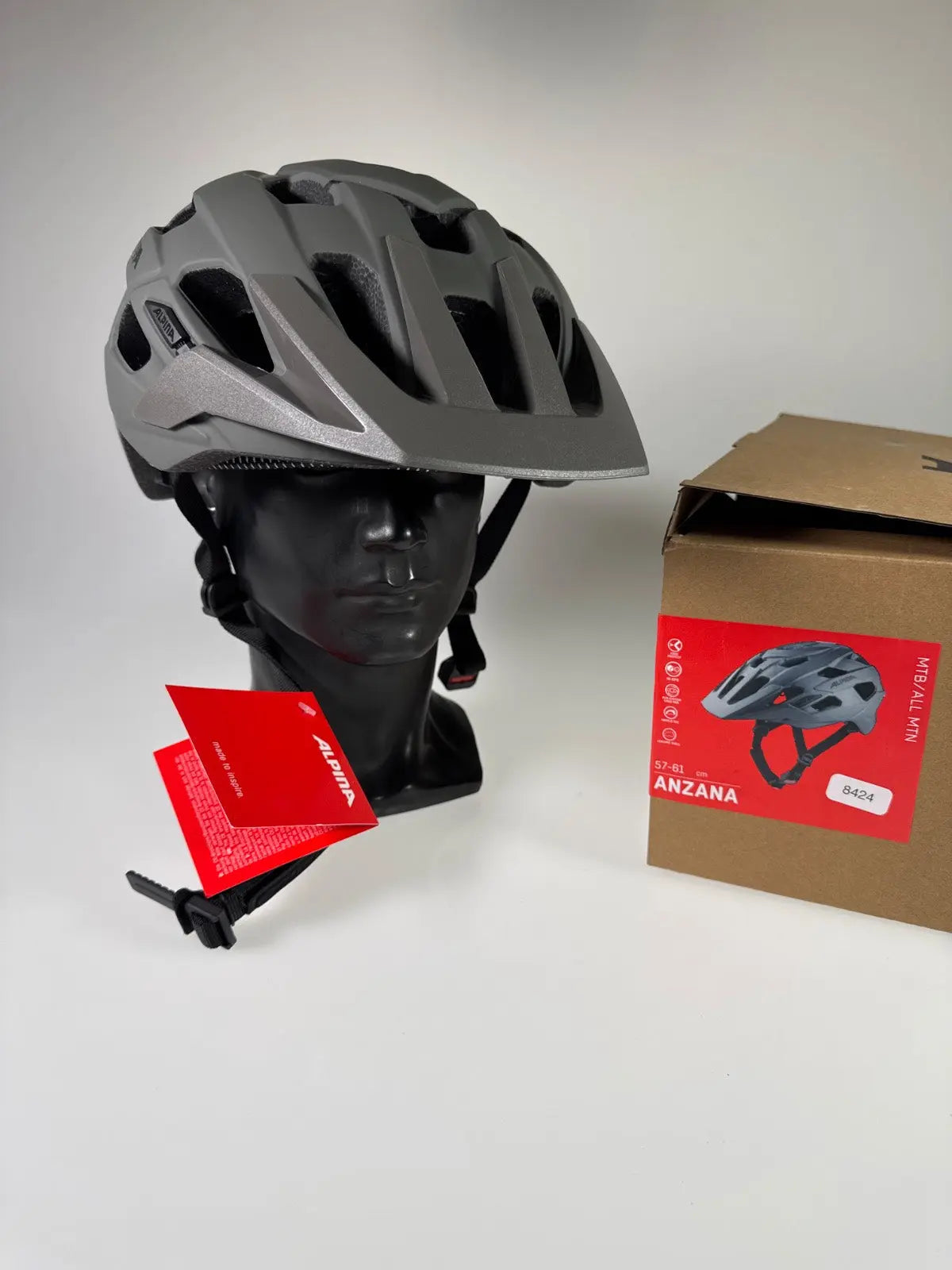 ALPINA Anzana Fahrradhelm - Größe 57-61cm #8424