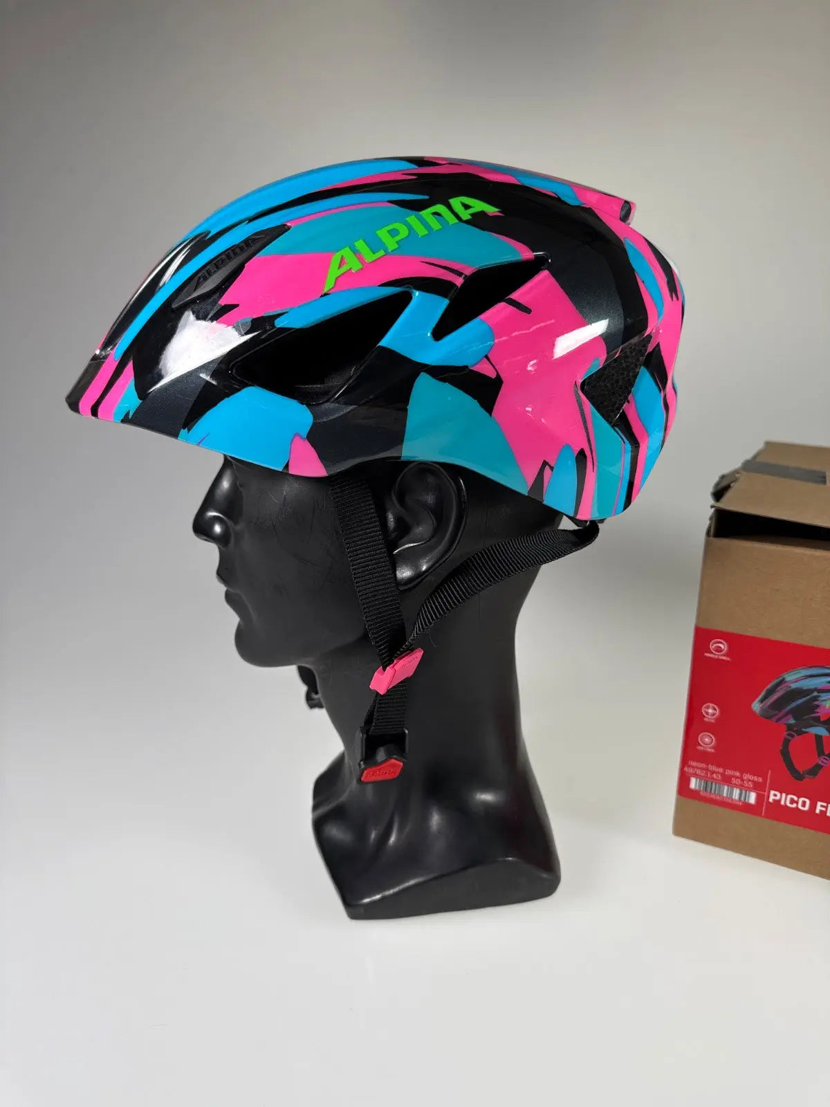 ALPINA PICO Flash Fahrradhelm - Größe 50-55cm #9016