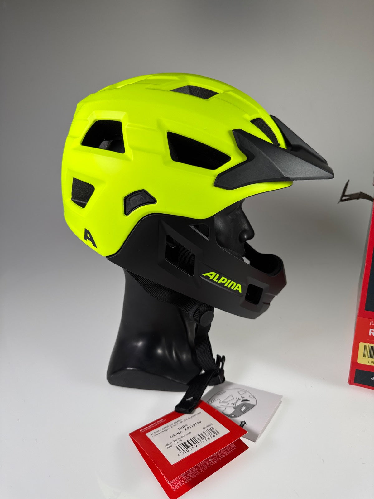 ALPINA Rupi Fahrradhelm - Größe 50-55cm #8621