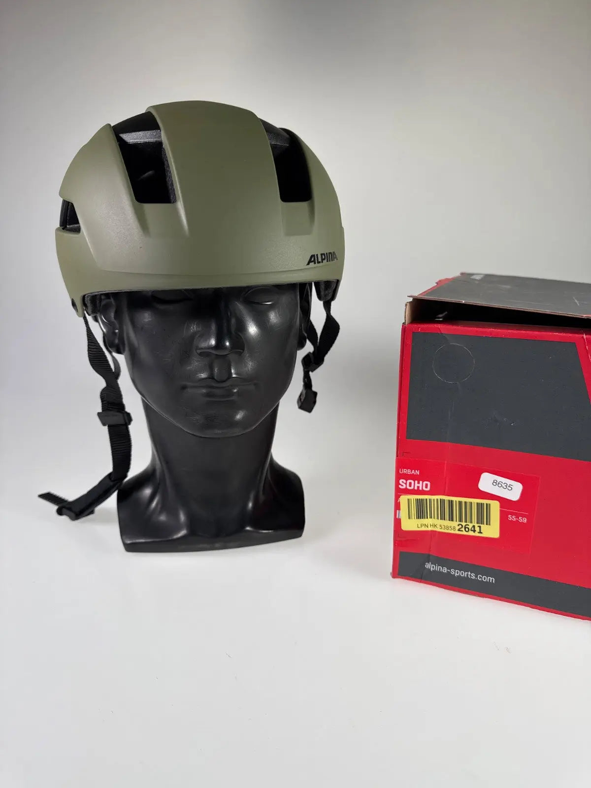 ALPINA Soho Fahrradhelm - Größe 55-59cm #8635