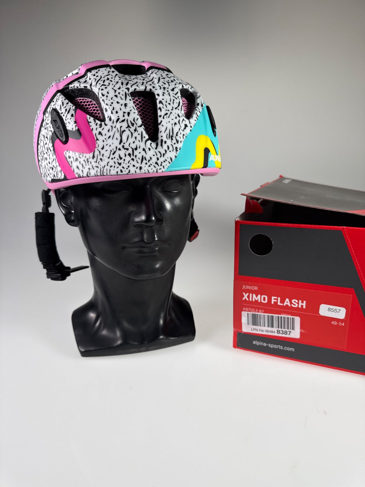 ALPINA XIMO Flash Fahrradhelm - Größe 49-54cm #8557
