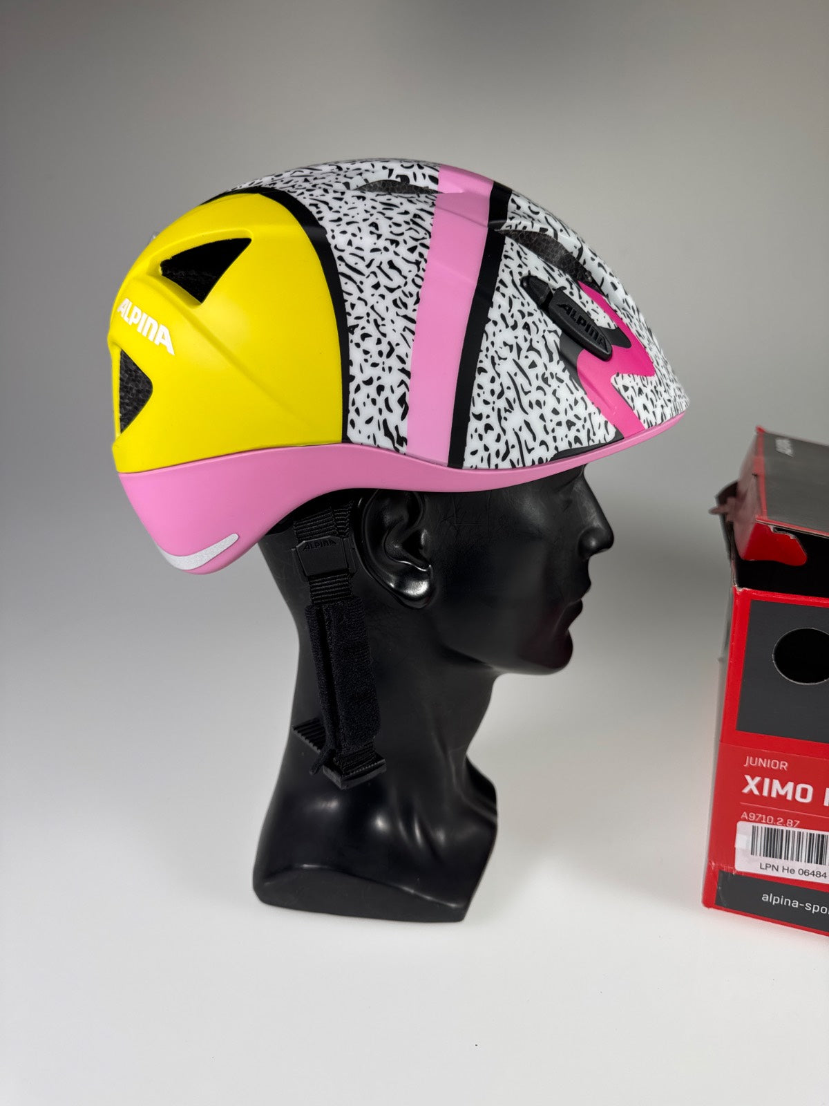 ALPINA XIMO Flash Fahrradhelm - Größe 49-54cm #8557