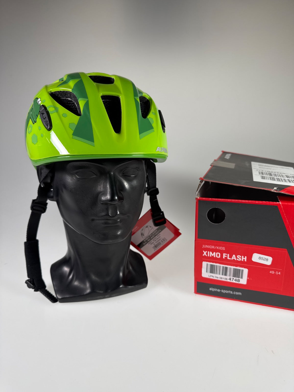 ALPINA Ximo Flash Fahrradhelm - Größe 49-54cm #8528