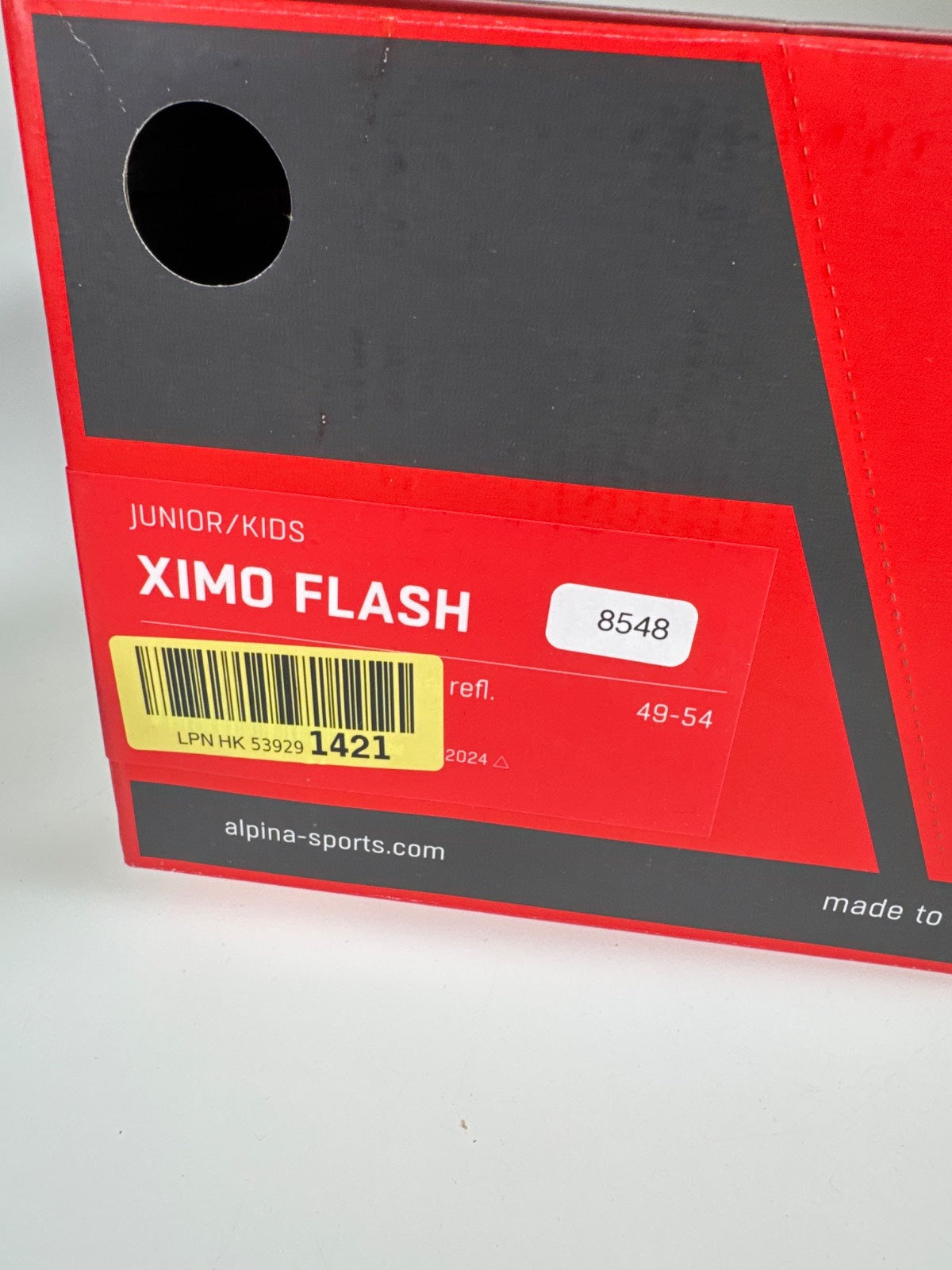 ALPINA Ximo Flash Fahrradhelm - Größe 49-54cm #8548