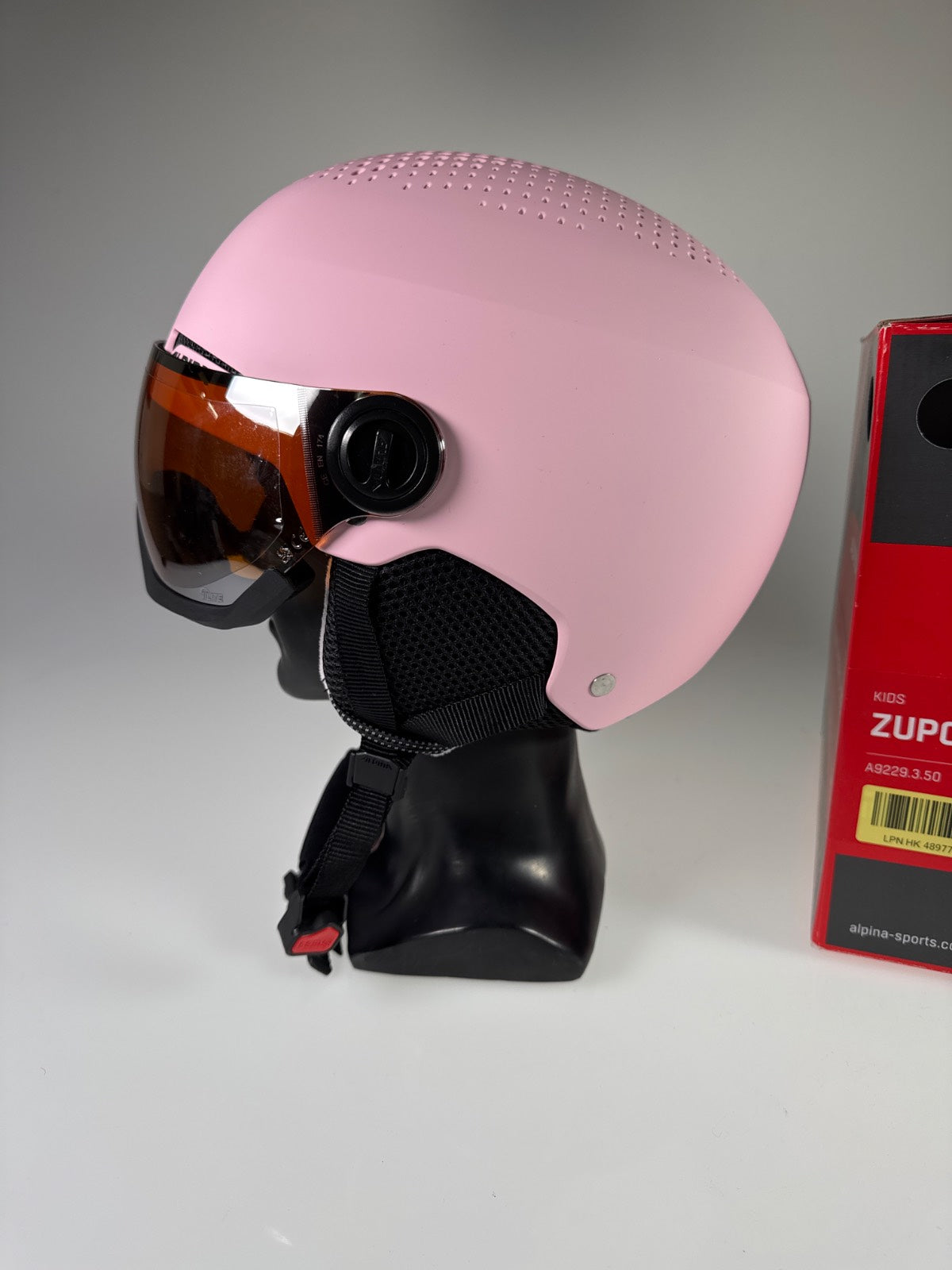 ALPINA ZUPO Visor Q-Lite Skihelm - Größe 54-58cm #8605