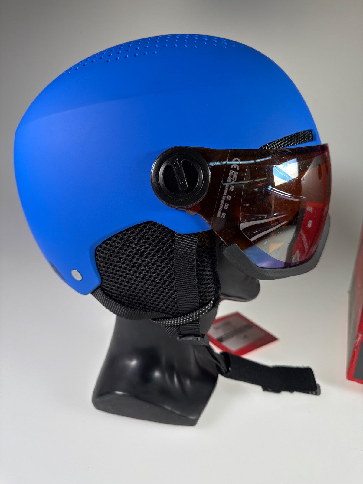 ALPINA Zupo Visor Q-Lite Skihelm - Größe 54-58cm #8527