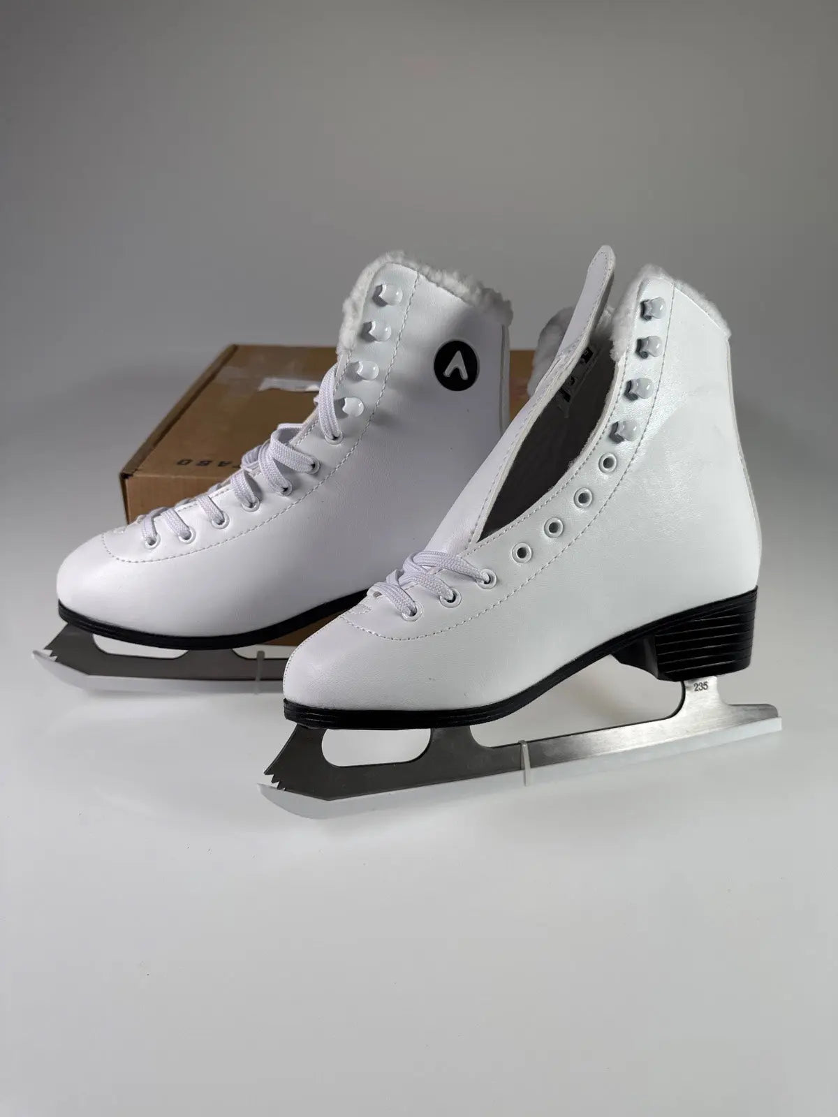 ATTABO Damen-Eislaufschuhe weiß EU37 #10962