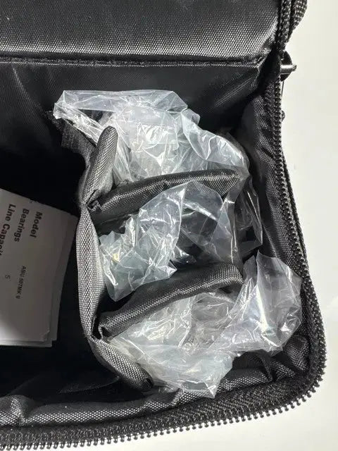 Abu Garcia 507 MKII Angelrolle Schwarz/Silber 8 lb #9272