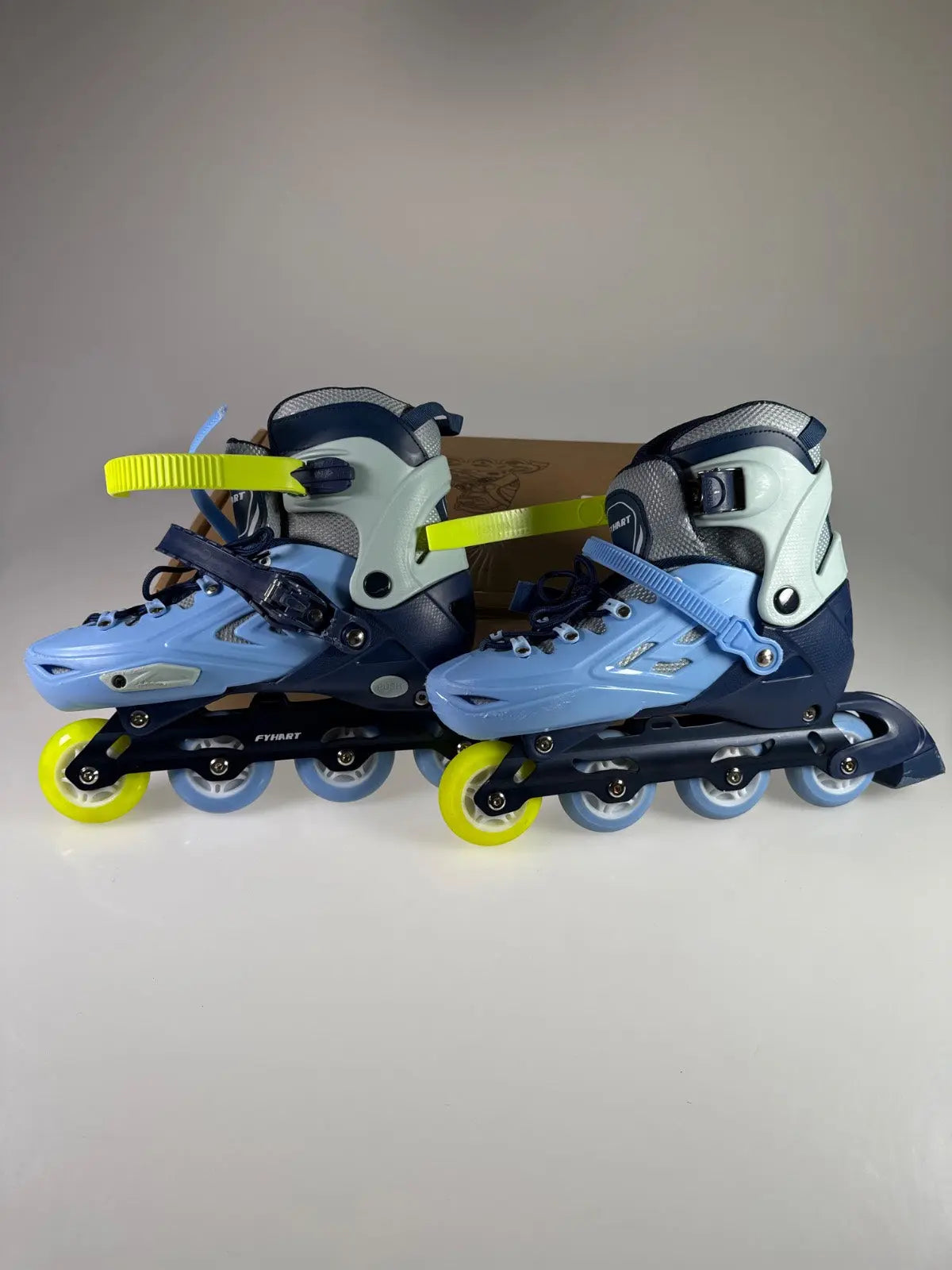 Adjustable Kinder-Inlineskates verstellbar LED-Rollen Gr. L #10955