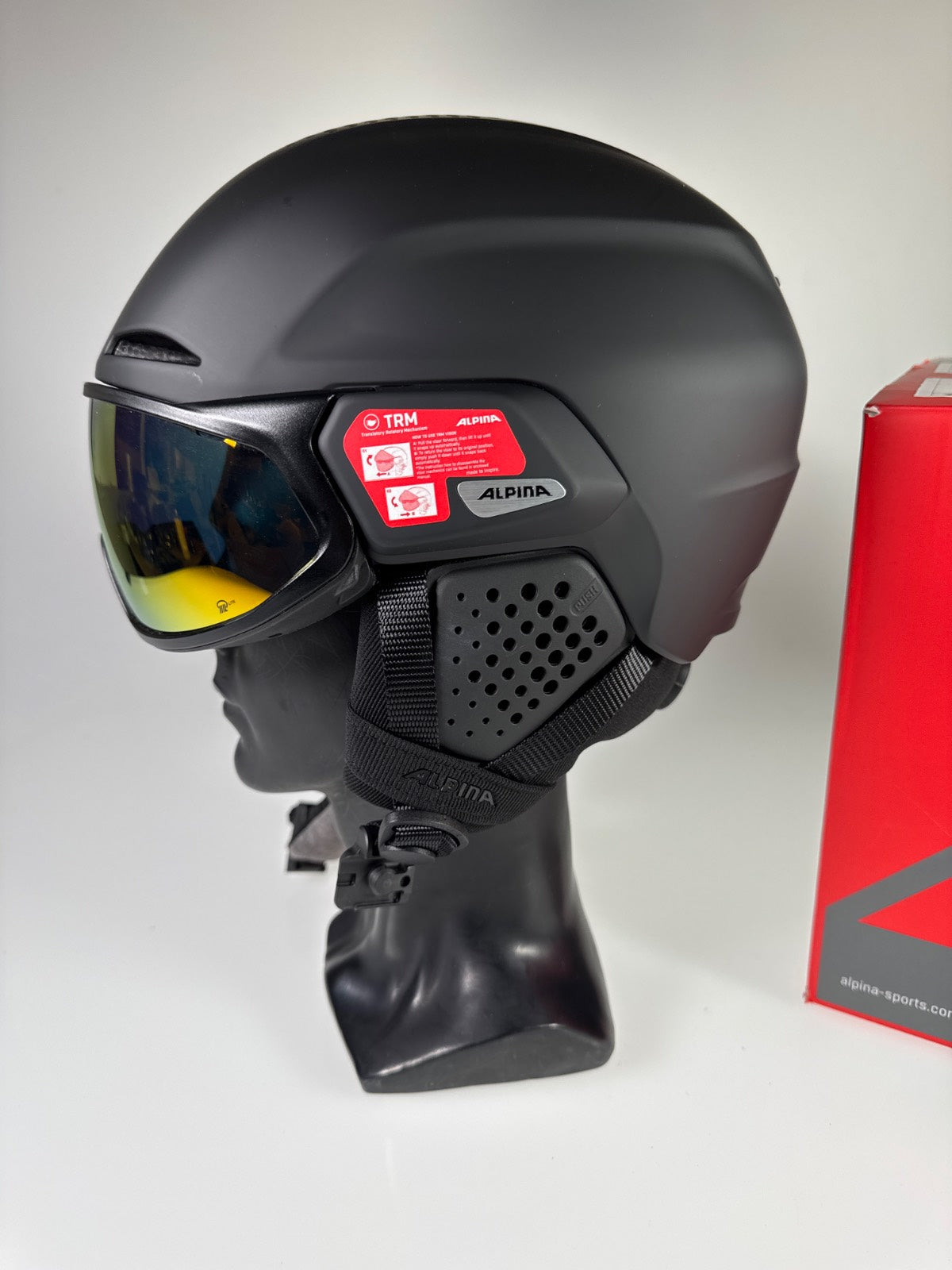 Alpina Alto Q-LITE Skihelm - Größe 51-55cm #8854