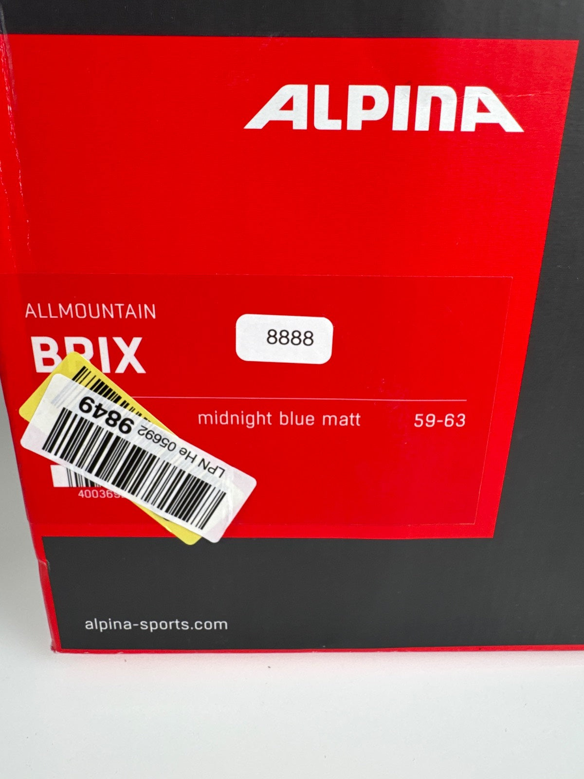 Alpina BRIX Skihelm - Größe 59-63cm #8888