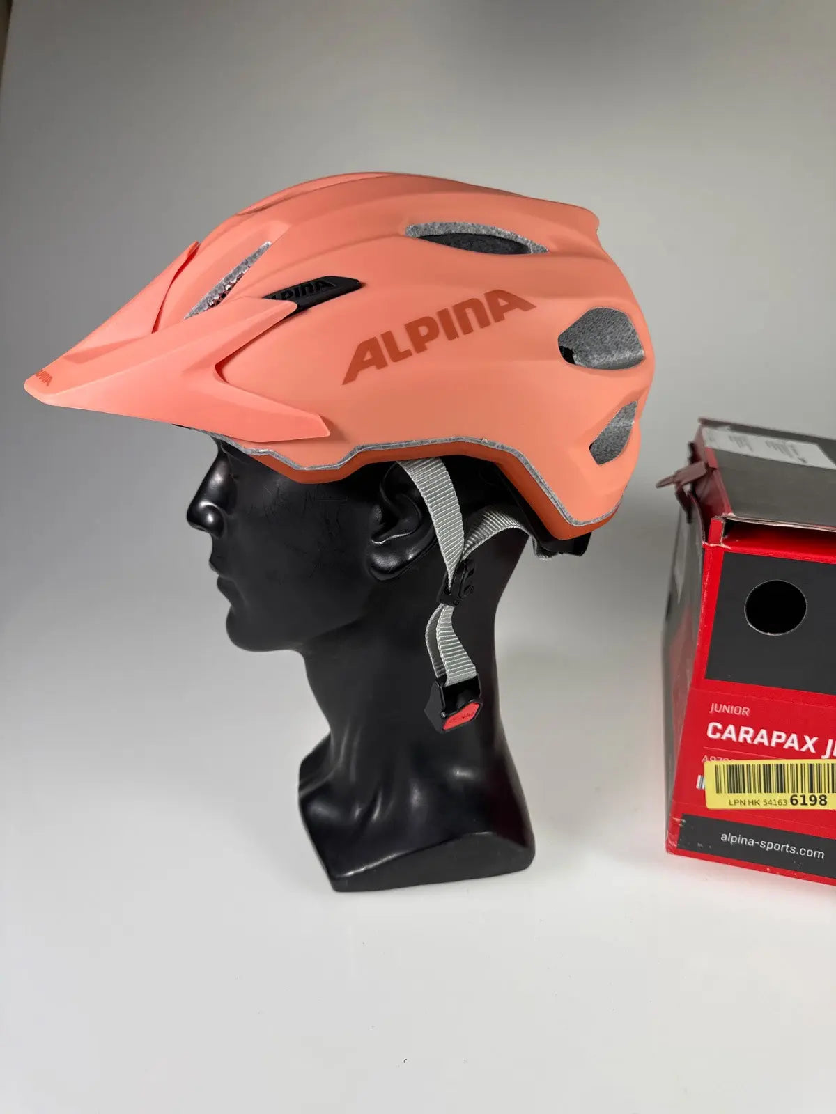 Alpina Carapax Junior Fahrradhelm - Größe 51-56cm #8704