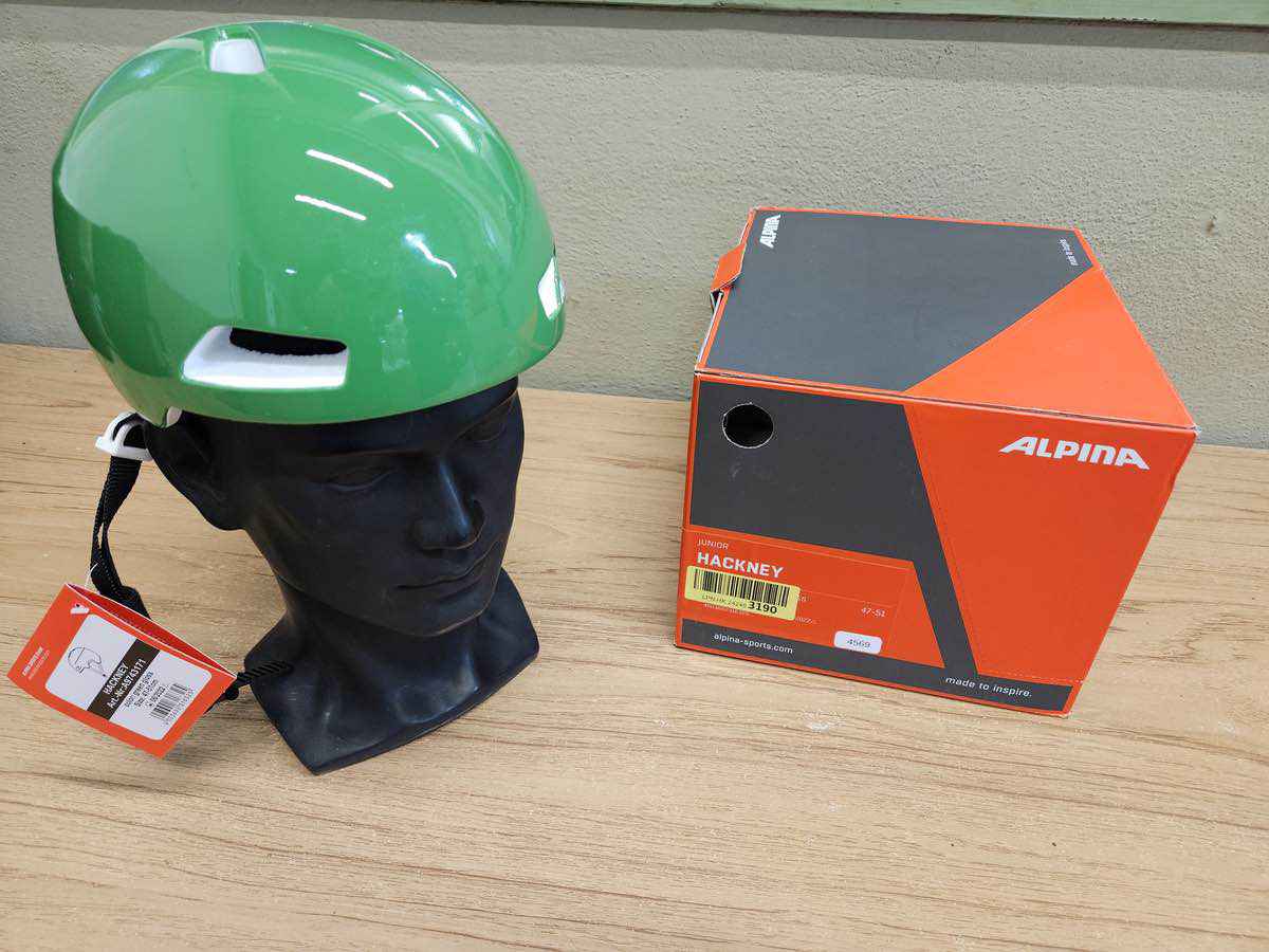Alpina Hackney Fahrradhelm - Größe 47-51cm #4569 - Black Forest Deals