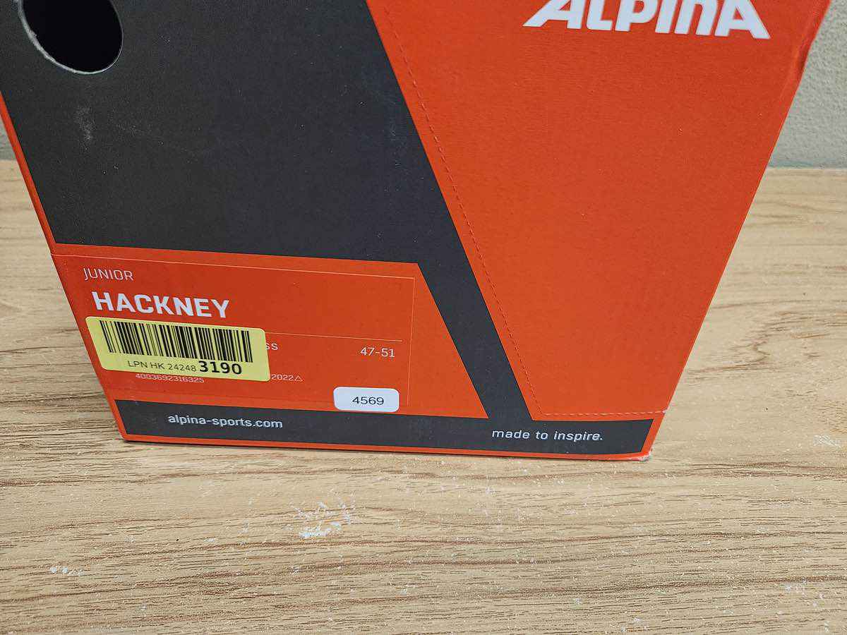 Alpina Hackney Fahrradhelm - Größe 47-51cm #4569 - Black Forest Deals
