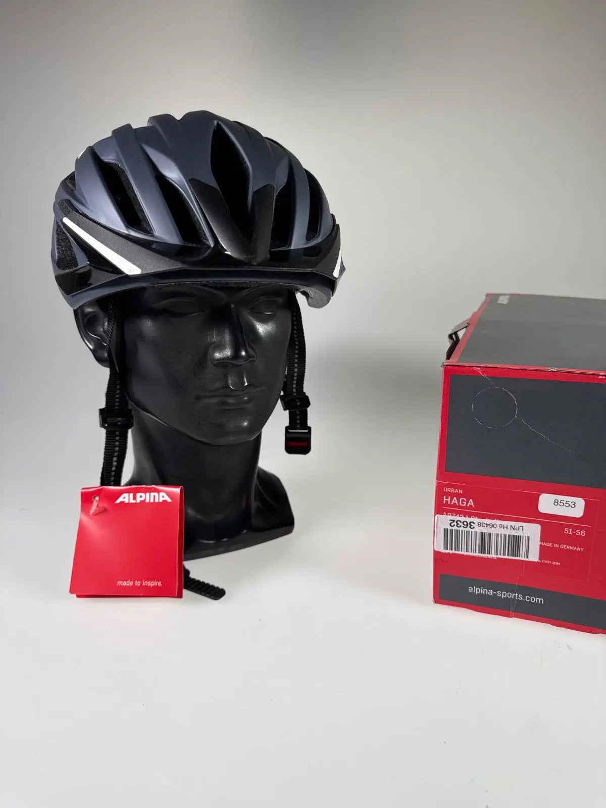 Alpina Haga Fahrradhelm - Größe 51-56cm #8553