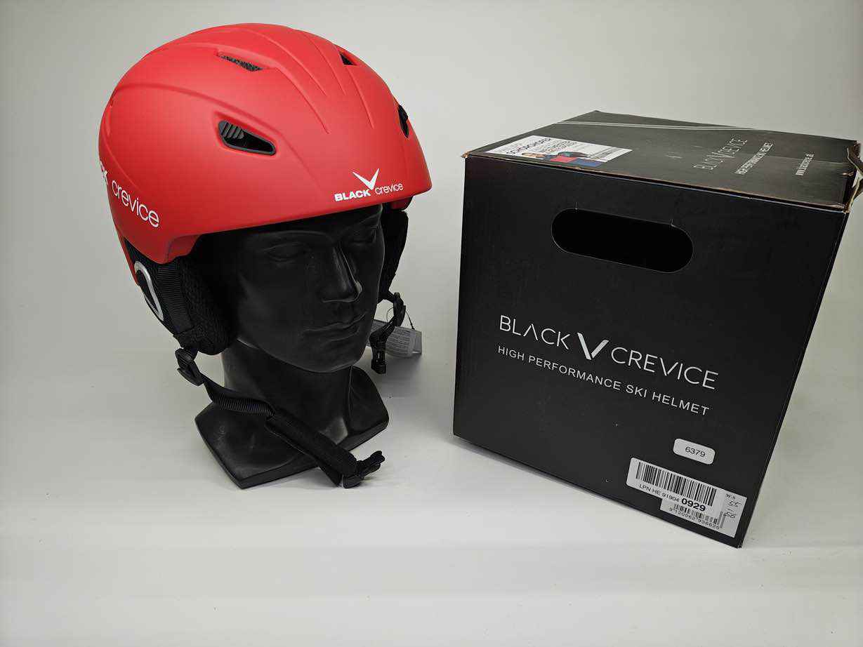 Black Crevice Kitzbühel Skihelm - Größe 55-56 cm #6379 black crevice