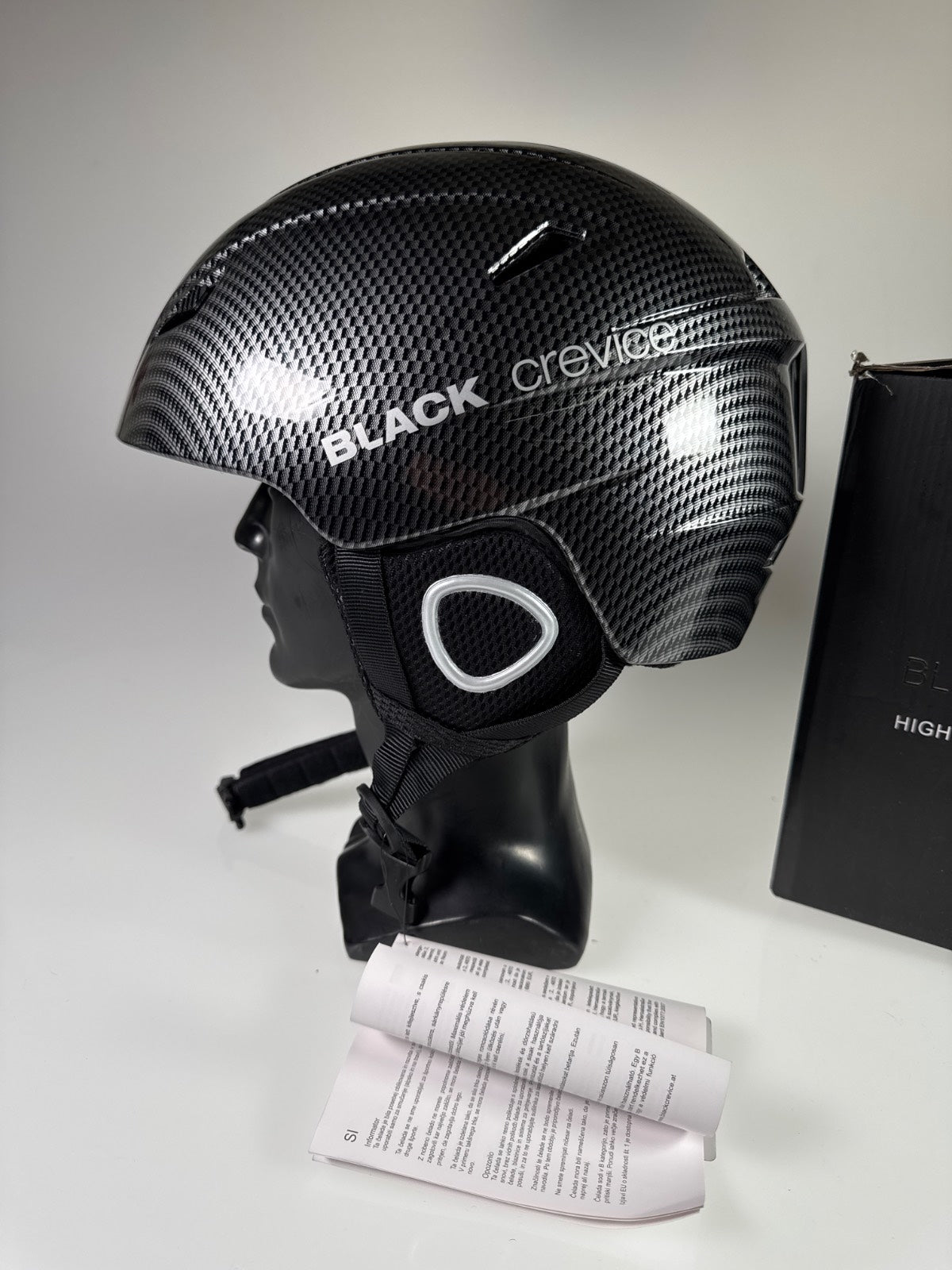 Black Kitzbühel Skihelm - Größe 59-60cm #8866