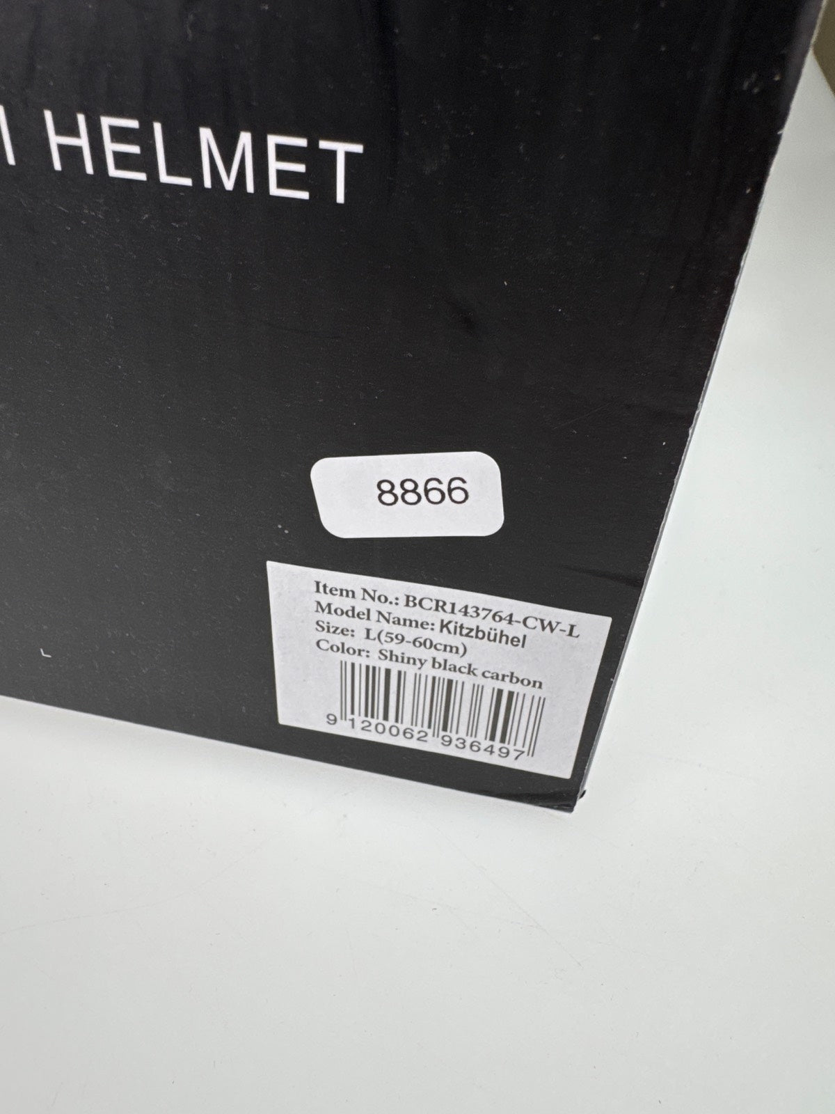 Black Kitzbühel Skihelm - Größe 59-60cm #8866