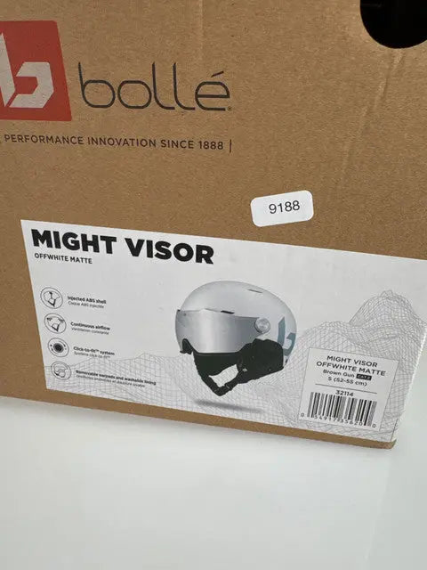 Bolle Might Visor Skihelm - Größe 52-55cm #9188