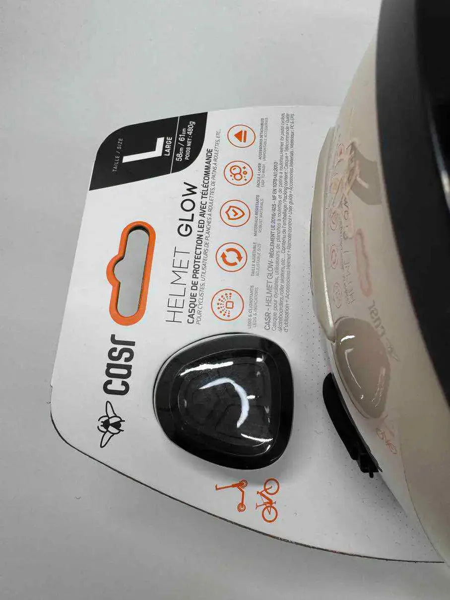 Casr Glow Fahrradhelm - Größe 58-61cm #6151